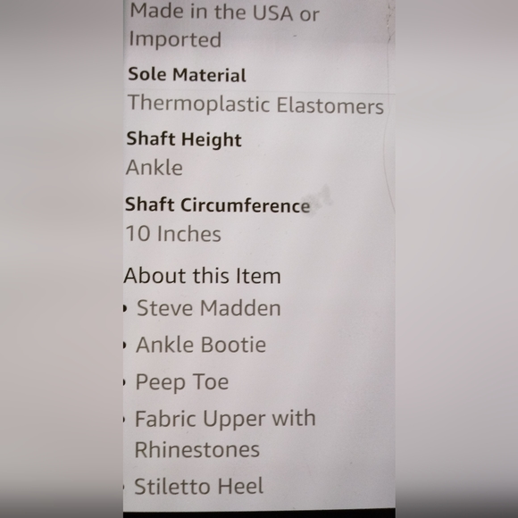 Sold out every where. PRISTINE LIKE NEW STEVE MADDEN DISPUTE-R RHINESTON… - Picture 8 of 9